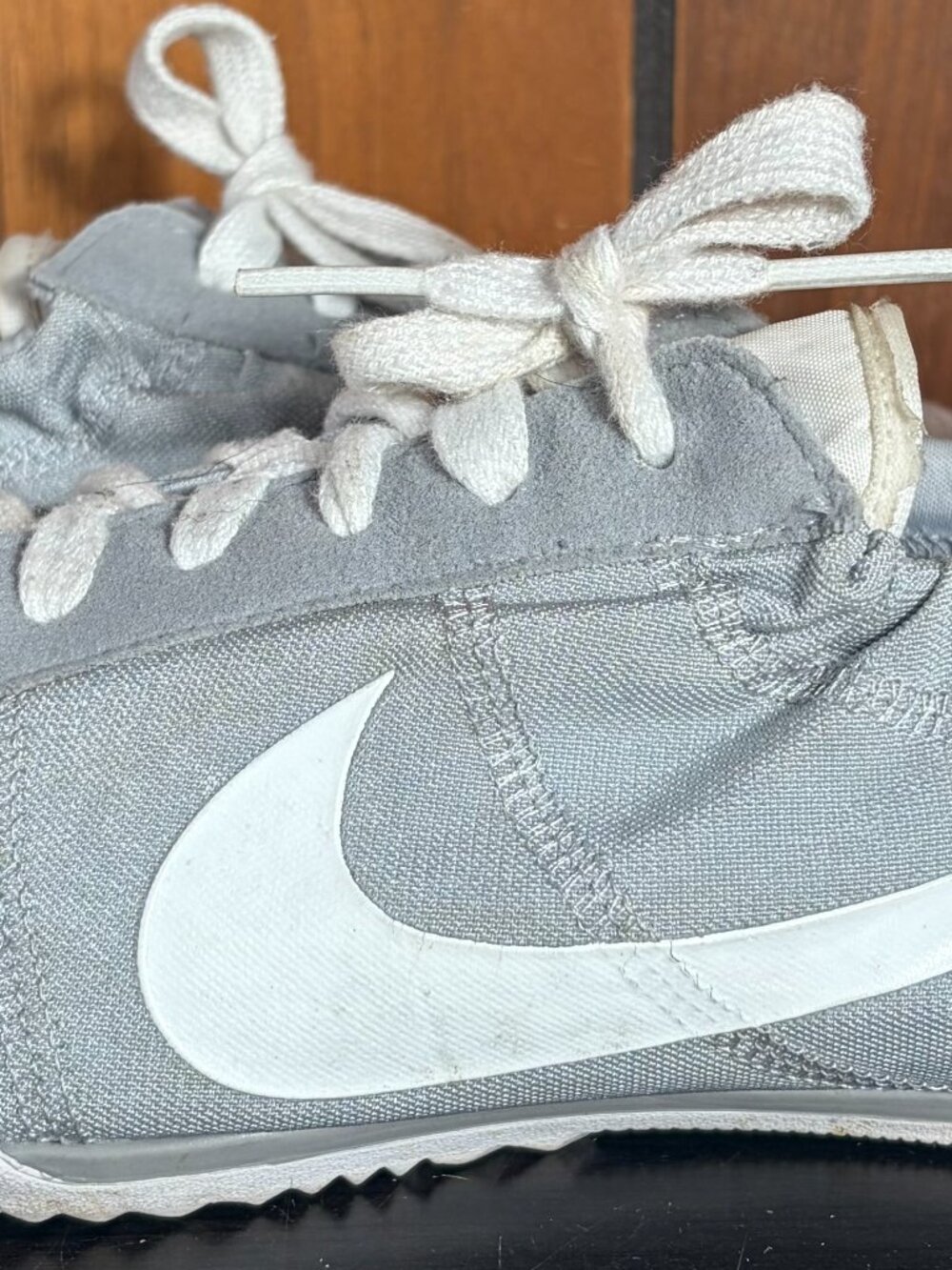 Nike Womens Tenkay Low Medium Grey/White Sz 11 - 429886-200 - Picture 4 of 10